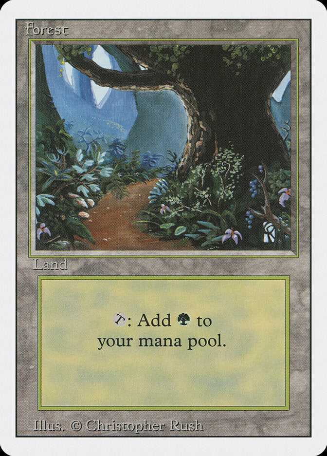 Forest (Flower Path) [Revised Edition] - Magic: The Gathering - Card Brawlers | Quebec | Canada |