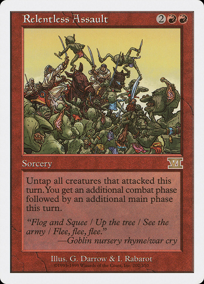 Relentless Assault [Classic Sixth Edition] - Magic: The Gathering - Card Brawlers | Quebec | Canada |