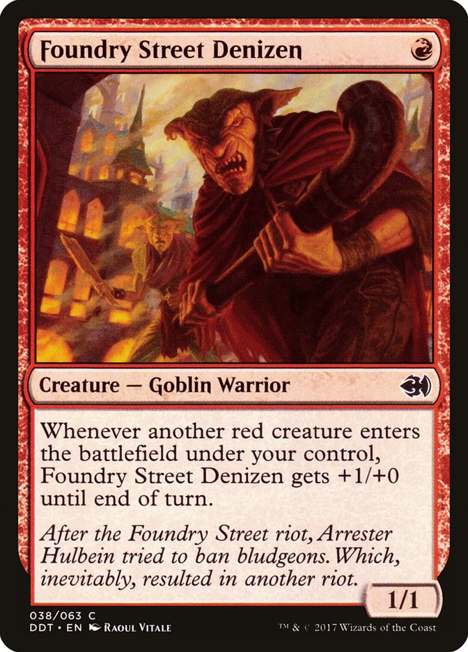 Foundry Street Denizen [Duel Decks: Merfolk vs. Goblins] - Magic: The Gathering - Card Brawlers | Quebec | Canada |