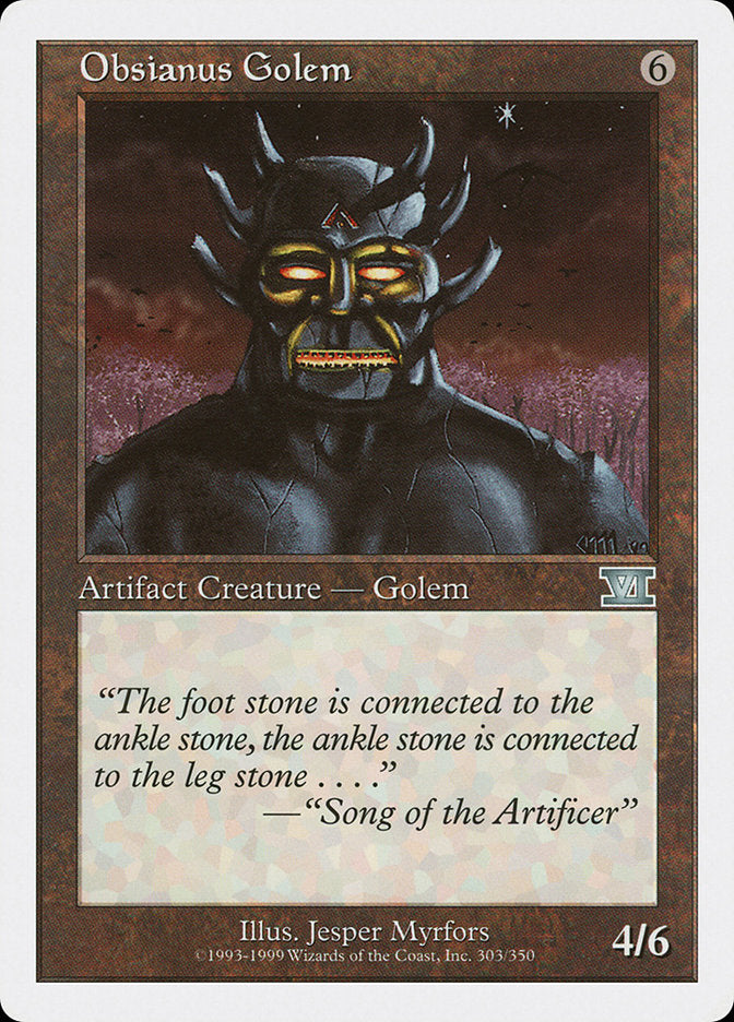 Obsianus Golem [Classic Sixth Edition] - Magic: The Gathering - Card Brawlers | Quebec | Canada |