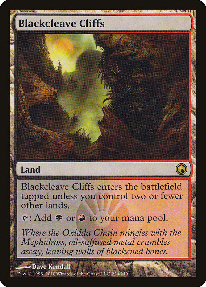 Blackcleave Cliffs [Scars of Mirrodin] - Magic: The Gathering - Card Brawlers | Quebec | Canada |