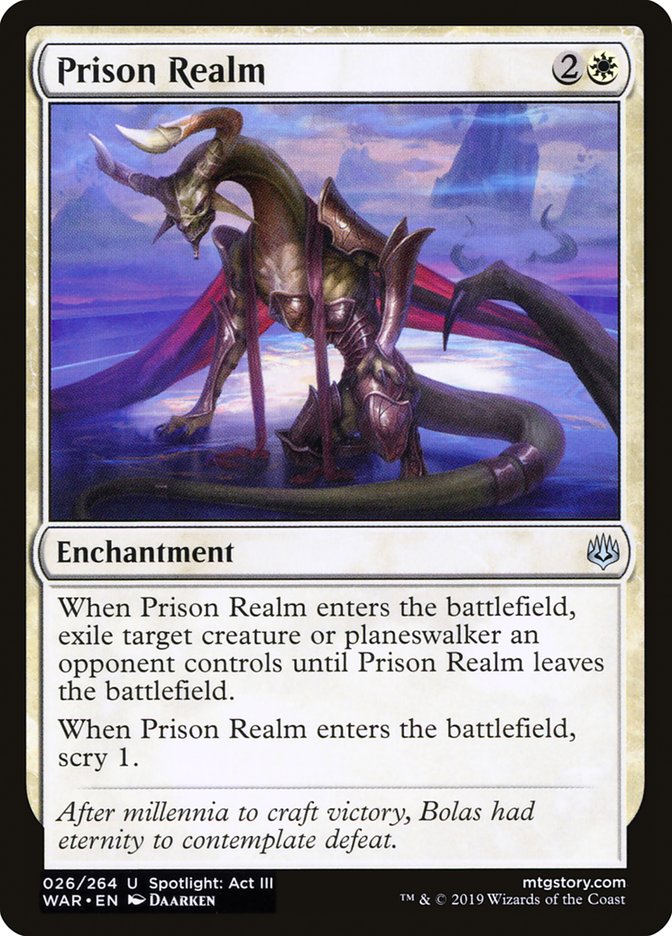 Prison Realm [War of the Spark] - Magic: The Gathering - Card Brawlers | Quebec | Canada |