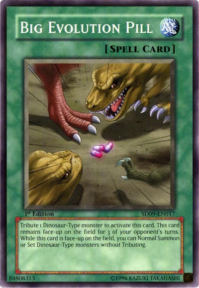 Big Evolution Pill [SD09-EN017] Common - Yu-Gi-Oh! - Card Brawlers | Quebec | Canada |
