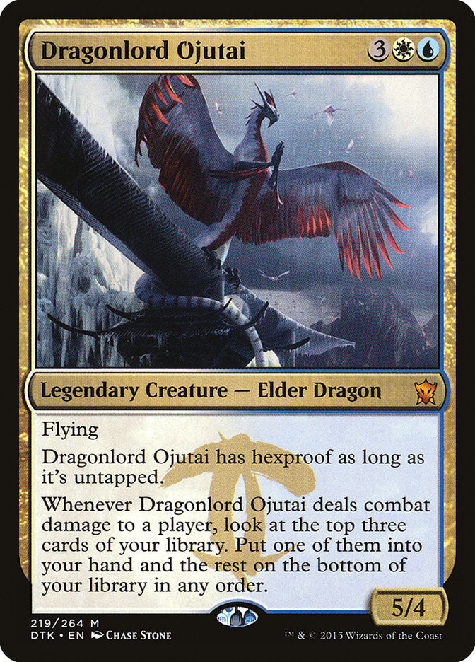 Dragonlord Ojutai [Dragons of Tarkir] - Magic: The Gathering - Card Brawlers | Quebec | Canada |