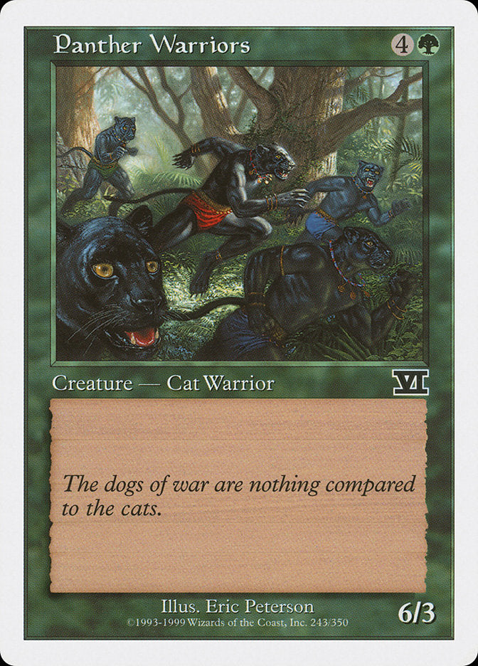 Panther Warriors [Classic Sixth Edition] - Magic: The Gathering - Card Brawlers | Quebec | Canada |