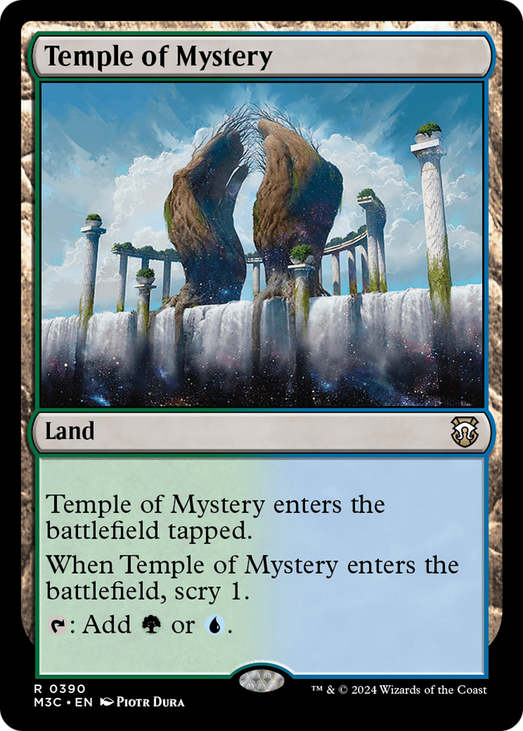 Temple of Mystery (Ripple Foil) [Modern Horizons 3 Commander] - Magic: The Gathering - Card Brawlers | Quebec | Canada |