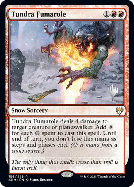 Tundra Fumarole (Promo Pack) [Kaldheim Promos] - Magic: The Gathering - Card Brawlers | Quebec | Canada |