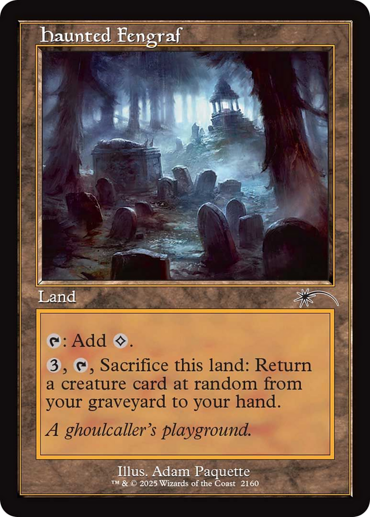 Haunted Fengraf (Retro Frame) [Secret Lair Drop Series] - Magic: The Gathering - Card Brawlers | Quebec | Canada |