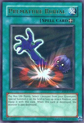 Premature Burial [PSV-EN037] Ultra Rare - Yu-Gi-Oh! - Card Brawlers | Quebec | Canada |