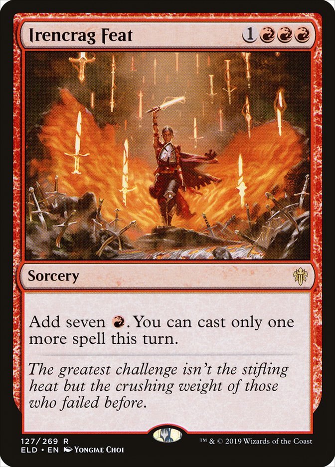 Irencrag Feat [Throne of Eldraine] - Magic: The Gathering - Card Brawlers | Quebec | Canada |
