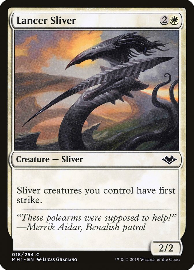 Lancer Sliver [Modern Horizons] - Magic: The Gathering - Card Brawlers | Quebec | Canada |