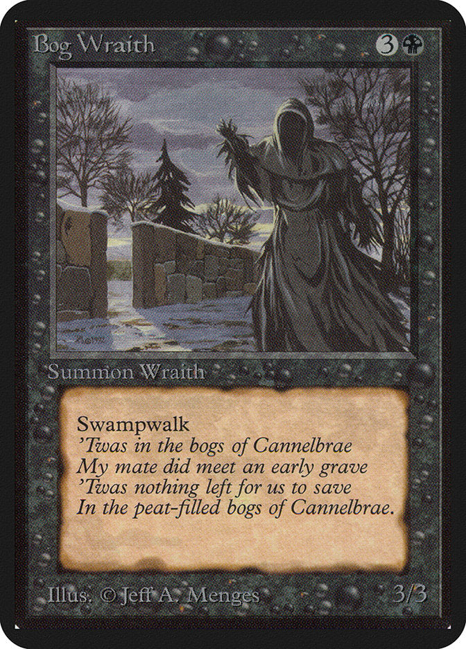 Bog Wraith [Alpha Edition] - Magic: The Gathering - Card Brawlers | Quebec | Canada |