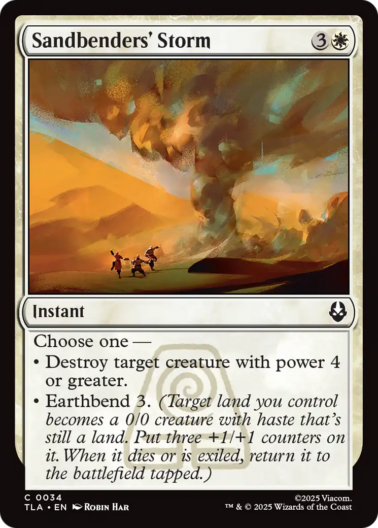 Sandbenders' Storm [Avatar: The Last Airbender] - Magic: The Gathering - Card Brawlers | Quebec | Canada |