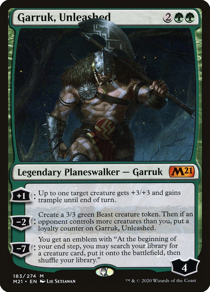 Garruk, Unleashed [Core Set 2021] - Magic: The Gathering - Card Brawlers | Quebec | Canada |