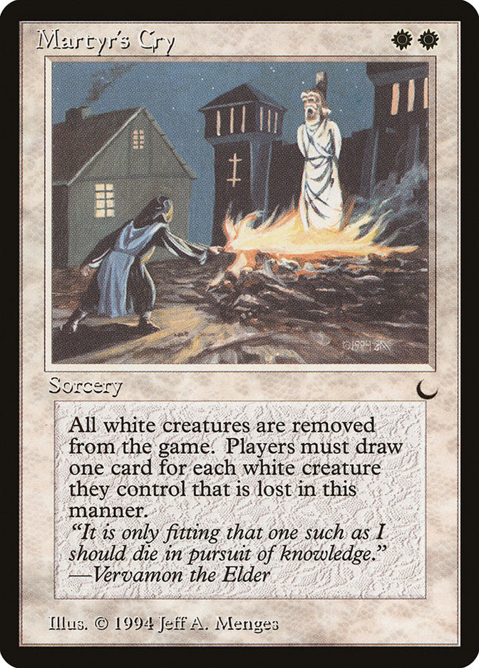 Martyr's Cry [The Dark] - Magic: The Gathering - Card Brawlers | Quebec | Canada |