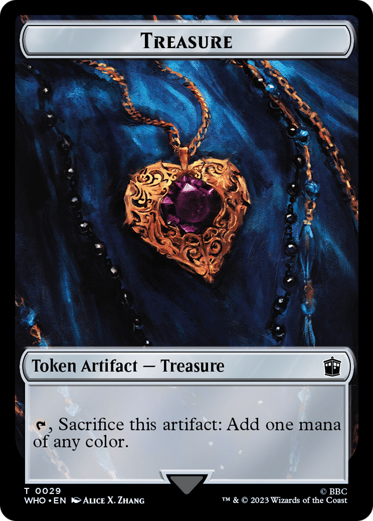 Dalek // Treasure (0029) Double-Sided Token [Doctor Who Tokens] - Magic: The Gathering - Card Brawlers | Quebec | Canada |