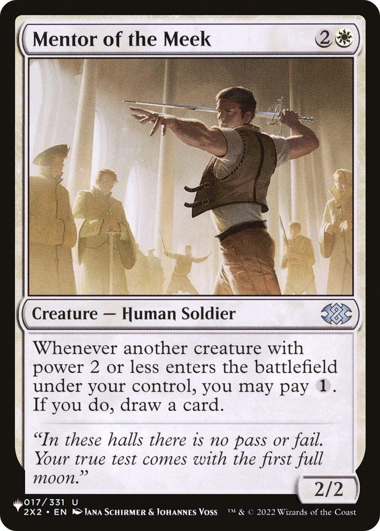 Mentor of the Meek [The List] - Magic: The Gathering - Card Brawlers | Quebec | Canada |