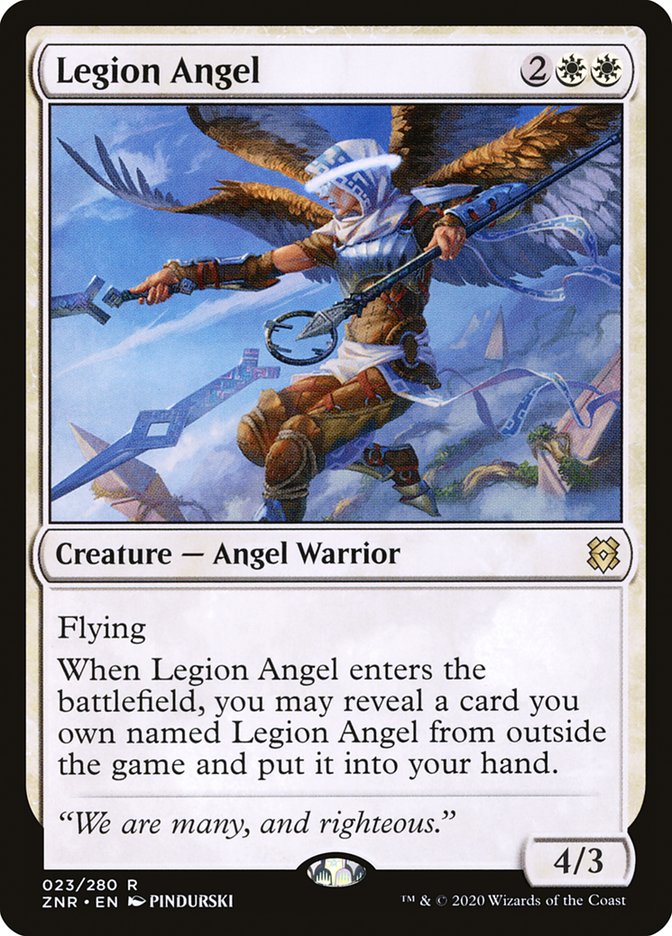 Legion Angel [Zendikar Rising] - Magic: The Gathering - Card Brawlers | Quebec | Canada |