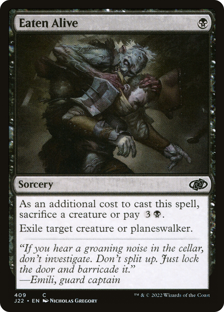 Eaten Alive [Jumpstart 2022] - Magic: The Gathering - Card Brawlers | Quebec | Canada |