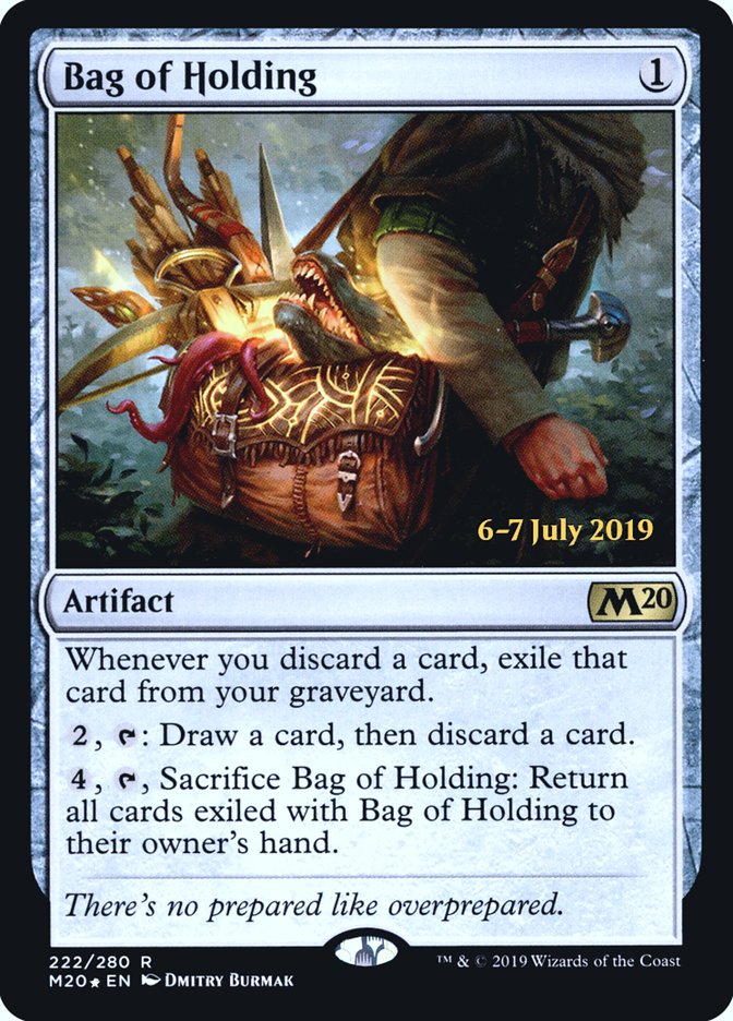Bag of Holding [Core Set 2020 Prerelease Promos] - Magic: The Gathering - Card Brawlers | Quebec | Canada |