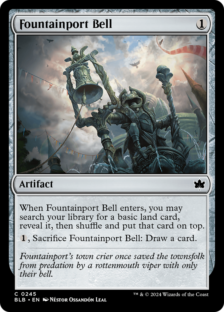 Fountainport Bell [Bloomburrow] - Magic: The Gathering - Card Brawlers | Quebec | Canada |