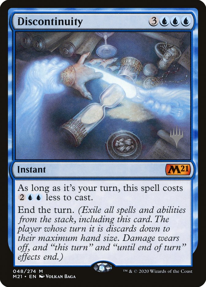 Discontinuity (Promo Pack) [Core Set 2021 Promos] - Magic: The Gathering - Card Brawlers | Quebec | Canada |