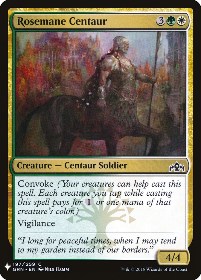 Rosemane Centaur [Mystery Booster] - Magic: The Gathering - Card Brawlers | Quebec | Canada |