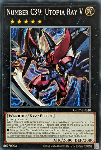 Number C39: Utopia Ray V [OP17-EN020] Common - Yu-Gi-Oh! - Card Brawlers | Quebec | Canada |