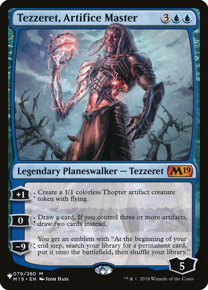 Tezzeret, Artifice Master [The List] - Magic: The Gathering - Card Brawlers | Quebec | Canada |