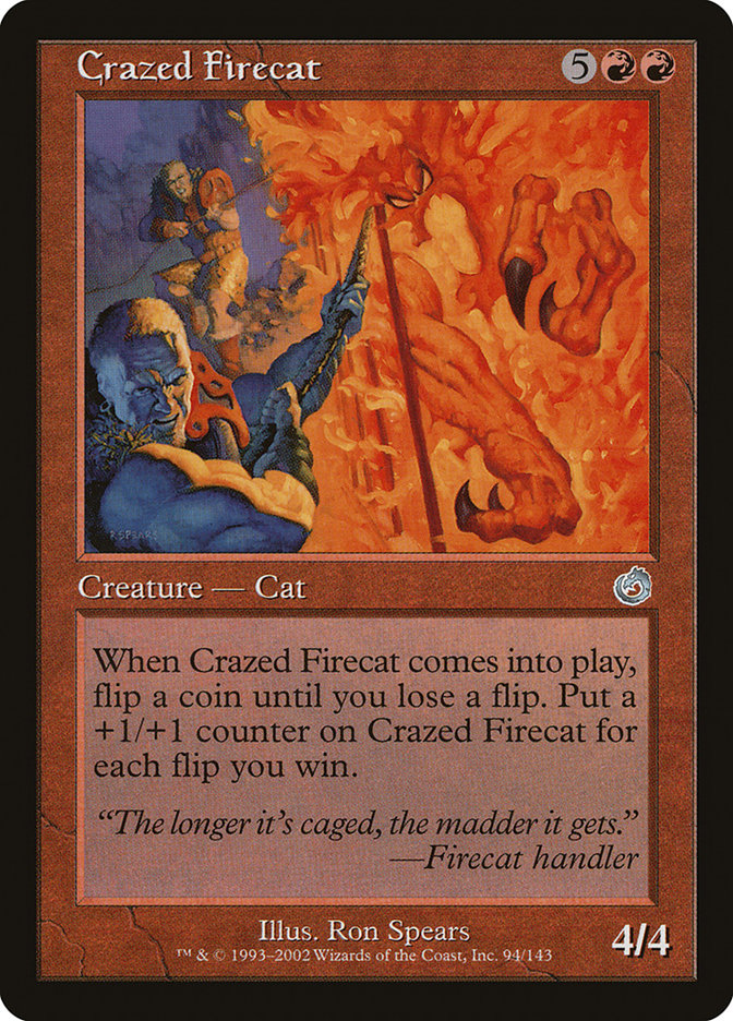 Crazed Firecat [Torment] - Magic: The Gathering - Card Brawlers | Quebec | Canada |