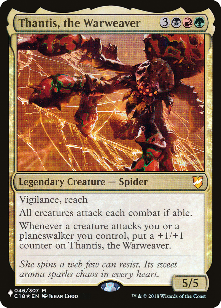 Thantis, the Warweaver [The List] - Magic: The Gathering - Card Brawlers | Quebec | Canada |