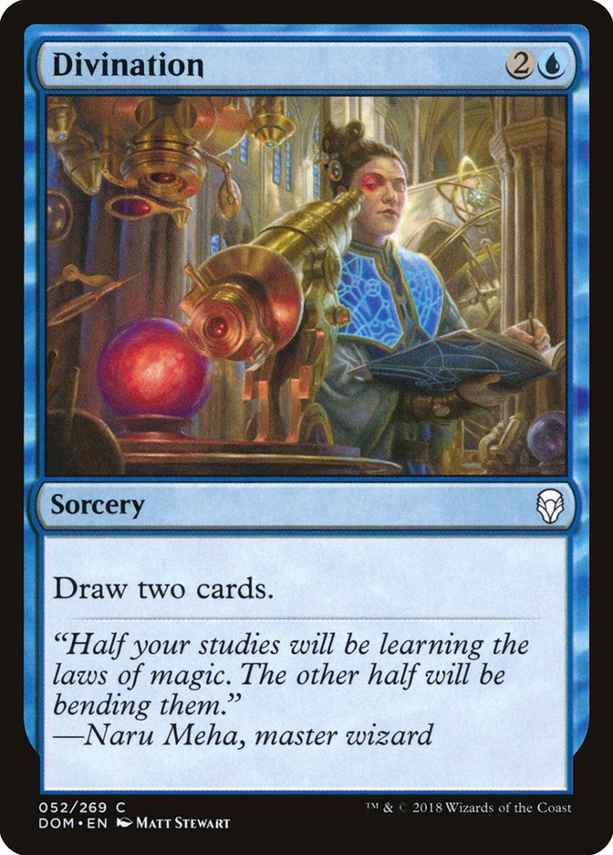 Divination [Dominaria] - Magic: The Gathering - Card Brawlers | Quebec | Canada |