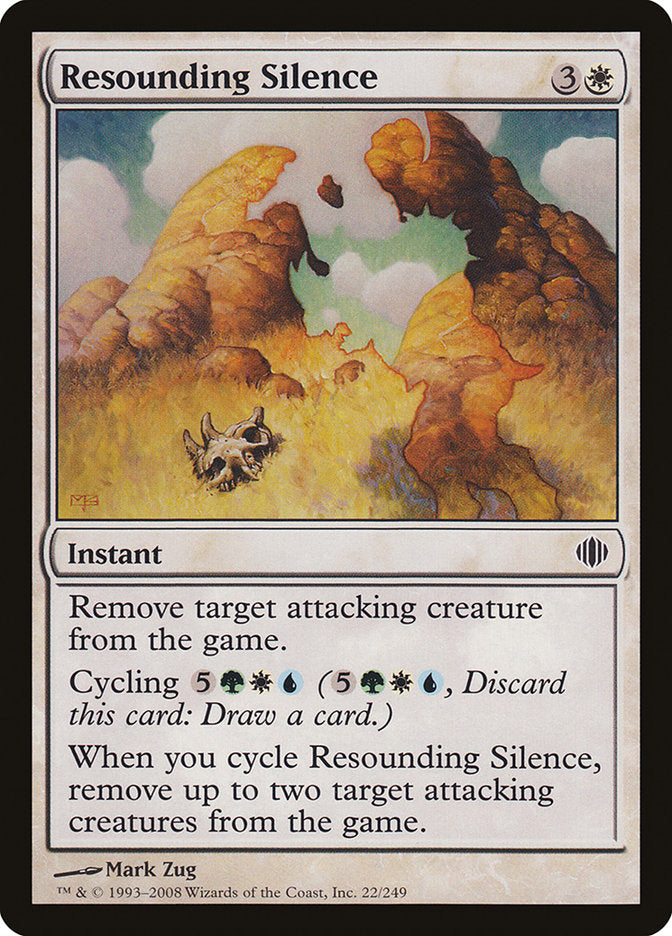 Resounding Silence [Shards of Alara] - Magic: The Gathering - Card Brawlers | Quebec | Canada |