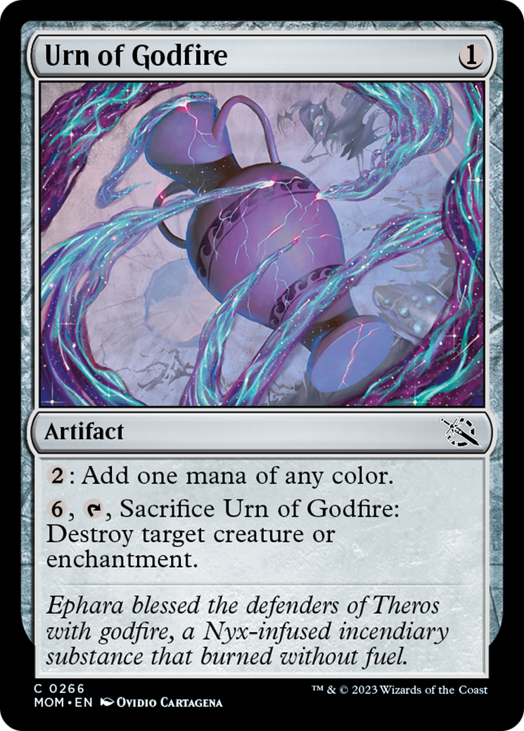 Urn of Godfire [March of the Machine] - Magic: The Gathering - Card Brawlers | Quebec | Canada |