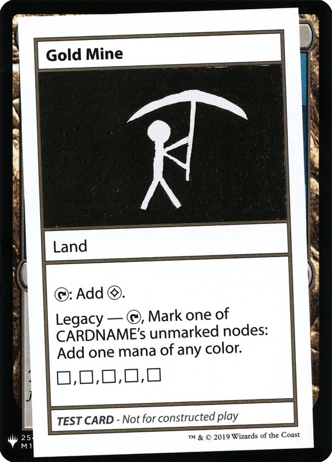 Gold Mine [Mystery Booster Playtest Cards] - Magic: The Gathering - Card Brawlers | Quebec | Canada |