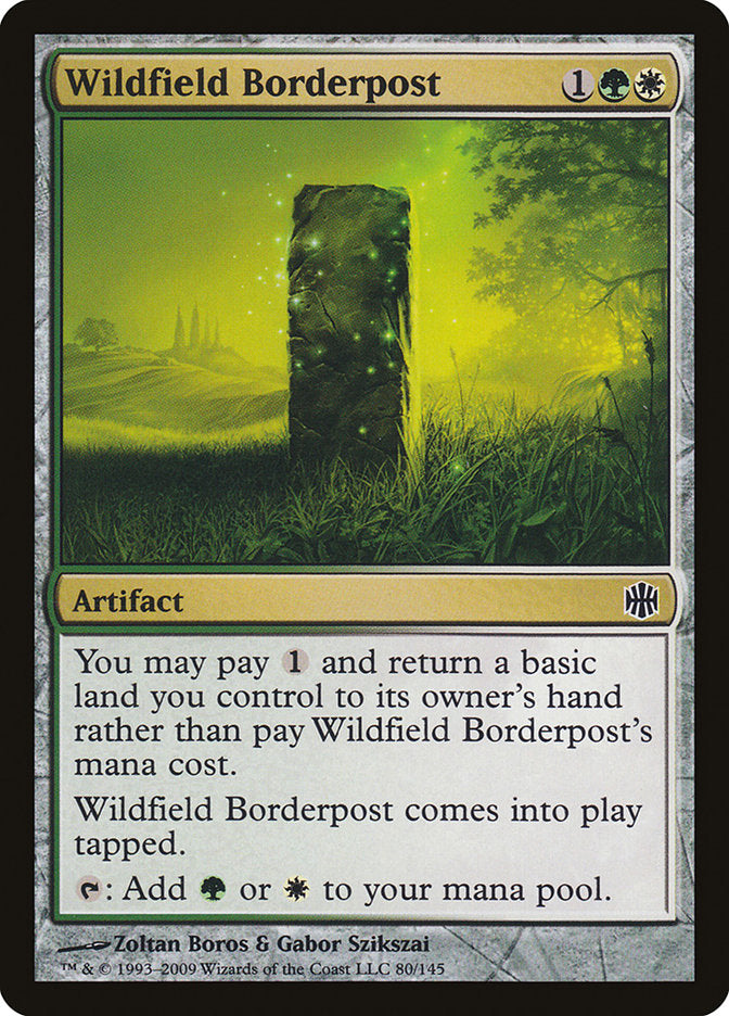 Wildfield Borderpost [Alara Reborn] - Magic: The Gathering - Card Brawlers | Quebec | Canada |