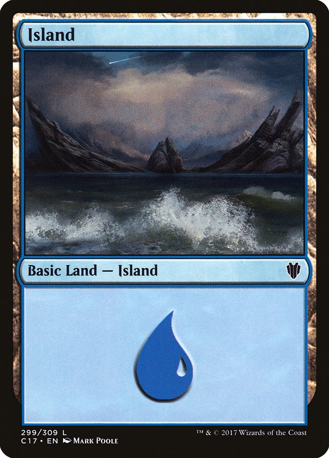 Island (299) [Commander 2017] - Magic: The Gathering - Card Brawlers | Quebec | Canada |
