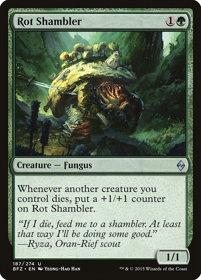 Rot Shambler [Battle for Zendikar] - Magic: The Gathering - Card Brawlers | Quebec | Canada |