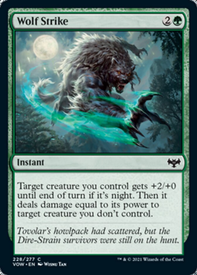 Wolf Strike [Innistrad: Crimson Vow] - Magic: The Gathering - Card Brawlers | Quebec | Canada |