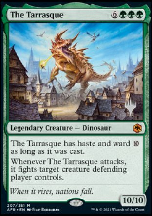 The Tarrasque (Promo Pack) [Dungeons & Dragons: Adventures in the Forgotten Realms Promos] - Magic: The Gathering - Card Brawlers | Quebec | Canada |