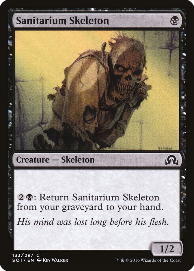 Sanitarium Skeleton [Shadows over Innistrad] - Magic: The Gathering - Card Brawlers | Quebec | Canada |