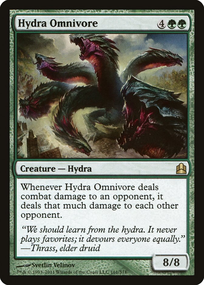 Hydra Omnivore [Commander 2011] - Magic: The Gathering - Card Brawlers | Quebec | Canada |