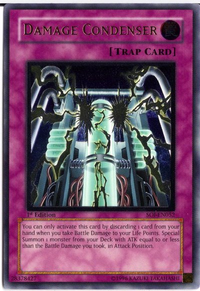 Damage Condenser (UTR) [SOI-EN052] Ultimate Rare - Yu-Gi-Oh! - Card Brawlers | Quebec | Canada |