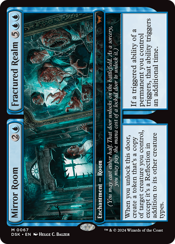 Mirror Room // Fractured Realm [Duskmourn: House of Horror] - Magic: The Gathering - Card Brawlers | Quebec | Canada |