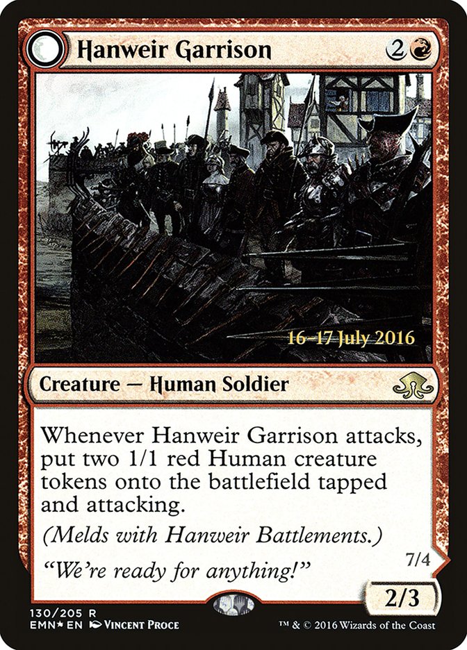 Hanweir Garrison [Eldritch Moon Prerelease Promos] - Magic: The Gathering - Card Brawlers | Quebec | Canada |