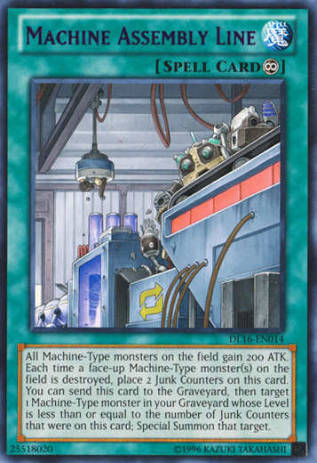 Machine Assembly Line (Purple) [DL16-EN014] Rare - Yu-Gi-Oh! - Card Brawlers | Quebec | Canada |