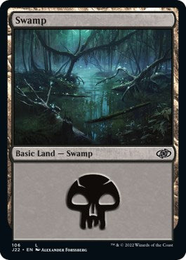 Swamp (106) [Jumpstart 2022] - Magic: The Gathering - Card Brawlers | Quebec | Canada |