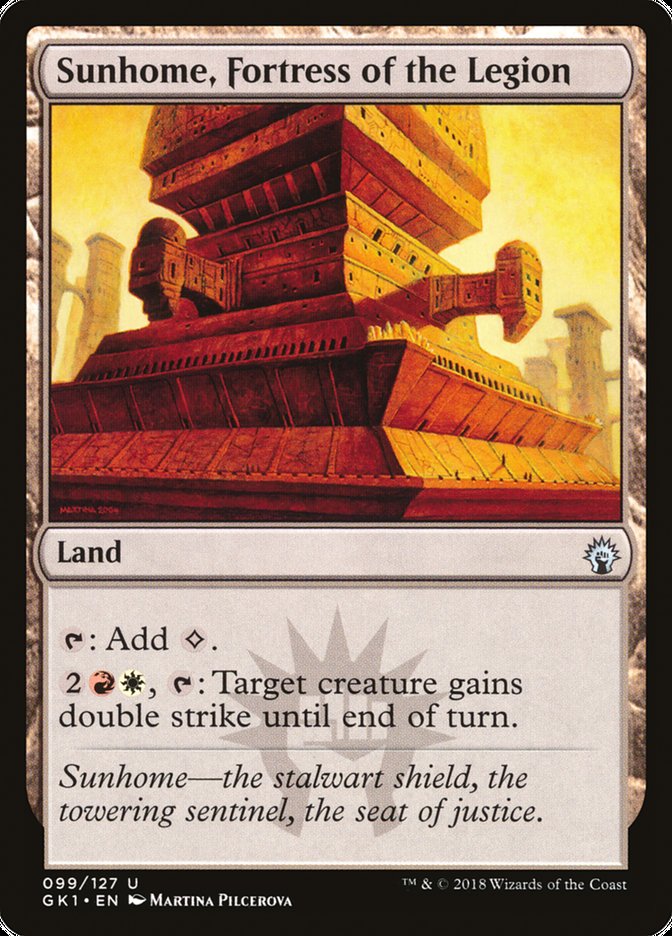 Sunhome, Fortress of the Legion [Guilds of Ravnica Guild Kit] - Magic: The Gathering - Card Brawlers | Quebec | Canada |
