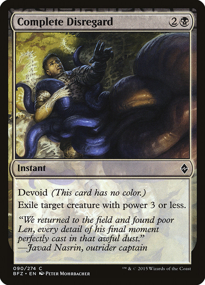 Complete Disregard [Battle for Zendikar] - Magic: The Gathering - Card Brawlers | Quebec | Canada |