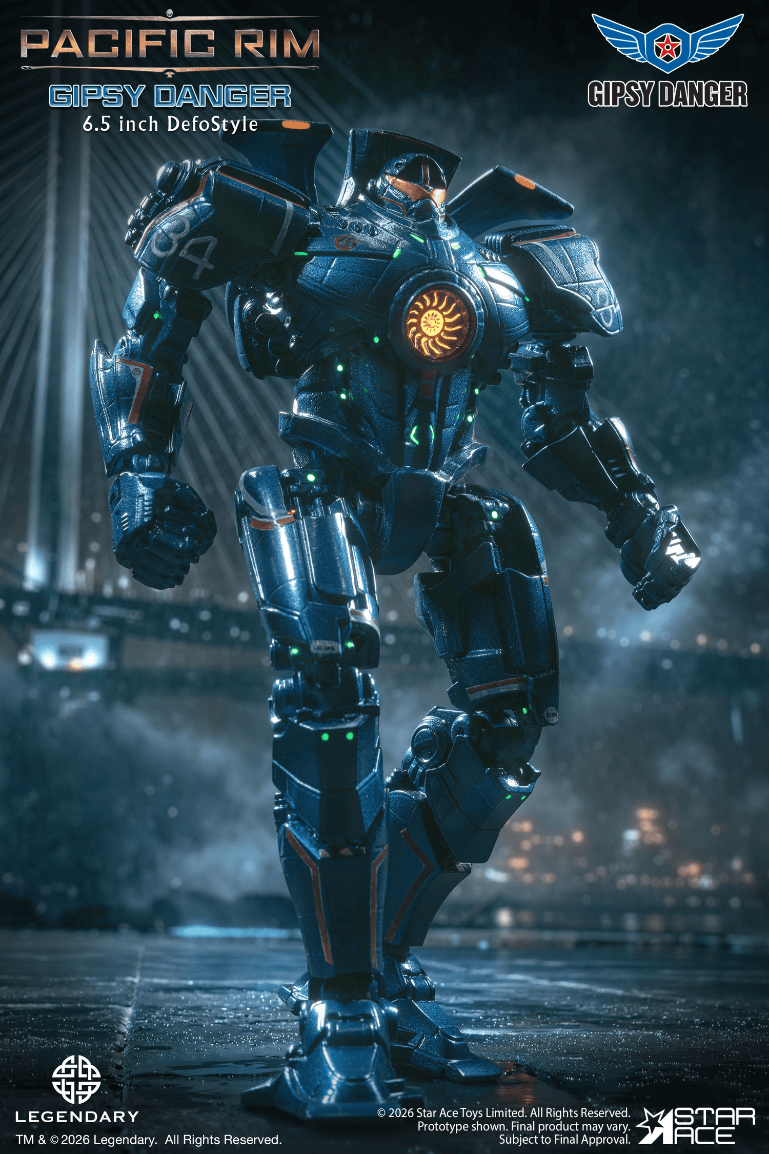 Star Ace - Pacific Rim – Gipsy Danger DefoStyle Figure DX - (PREORDER) December 15, 2026